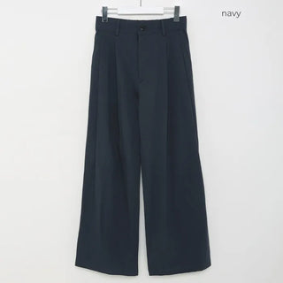 (Unisex) Pintuck Wide Pants