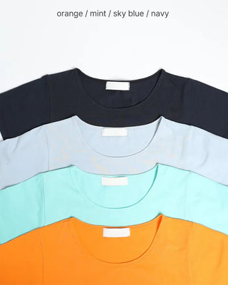 Basic crew neck T-shirt