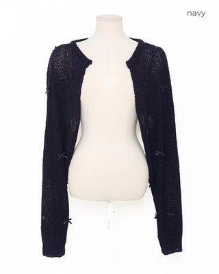 Ribbon Bolero Cardigan