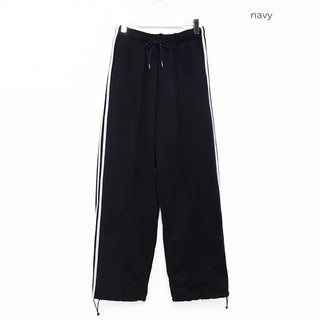 Center pleat jogger track pants