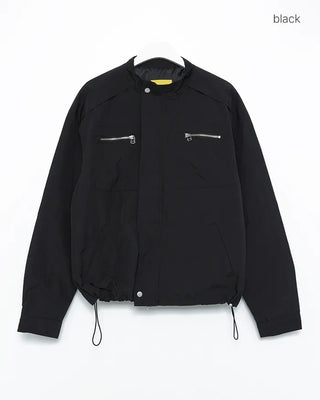 Zip-fly nylon jacket