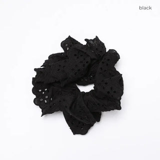 Lace scrunchie