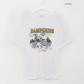 HAMPSHIRE Print Short-Sleeve T-Shirt
