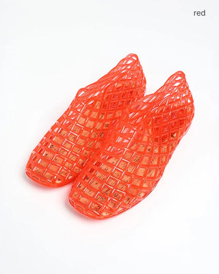 Jelly flat shoes