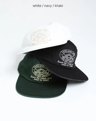 Yellow Stitch Camp Cap