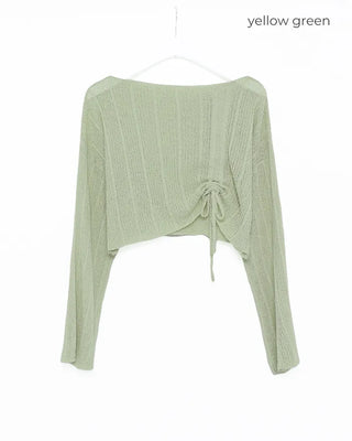 Asymmetrical String Knit