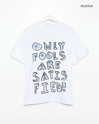 Crayon lettering T-shirt