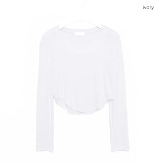 Asymmetrical Crop T-shirt