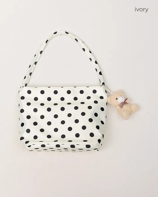 Bear Strap Set Dot Shoulder Bag