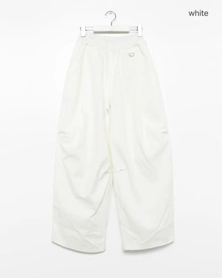 D-ring one-tuck balloon pants