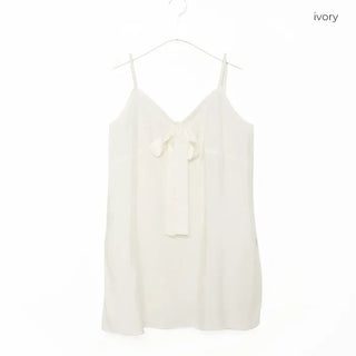 Ribbon detail camisole dress