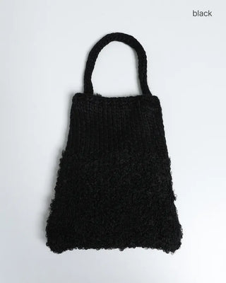 Knitted mini bag