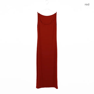 Basic slim long dress