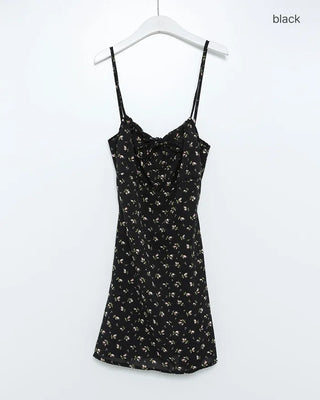 Flower Frill Camisole Dress