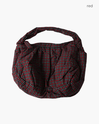 Checked Volume Tote Bag