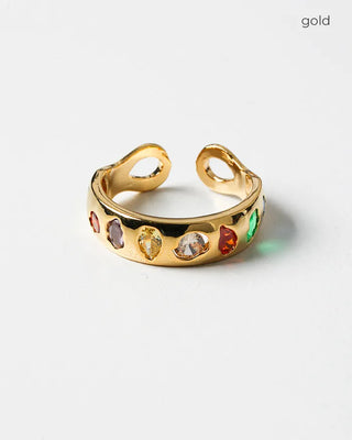 Colorful Cubic Ring