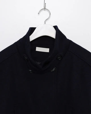Double-breasted quilted coat