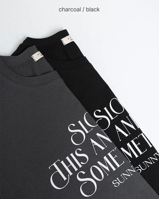 Lettering Point Short-Sleeve T-Shirt