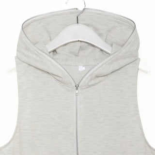 Hoodie Vest Zip-Up