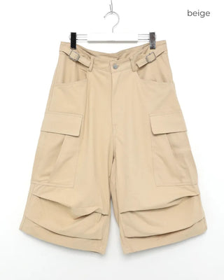 Buckle Bermuda Cargo Pants