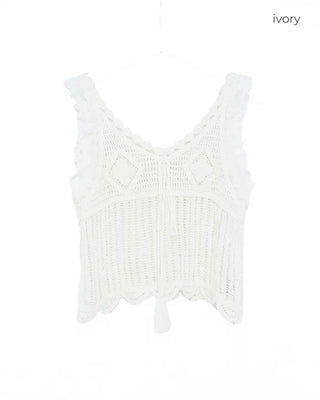 Vintage Crochet Vest