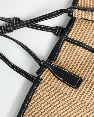 Rattan Big Tote Bag