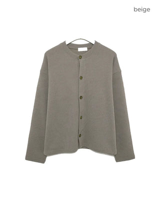 Colored Round Cardigan