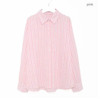 Oversized striped shirt