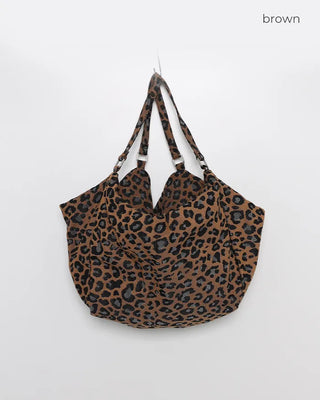 Patterned shoulder bag