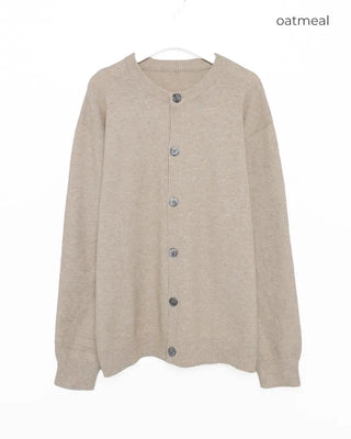 Simple Round Cardigan