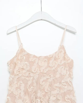 Flower corsage camisole bustier