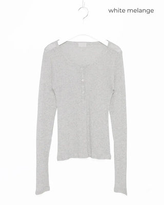 Button Slim T-shirt