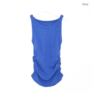 Side Shirring Tank Top