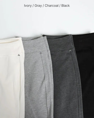 String waist sweatpants