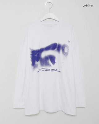 (Unisex) Printed Long-Sleeve T-Shirt