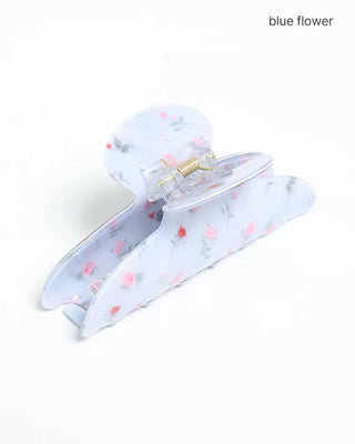 Mini flower hair clip