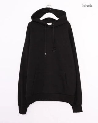 Loose-fit colored hoodie