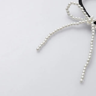 Pearl Ribbon Hair Strap