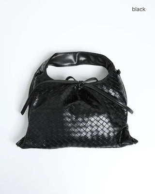 Intrecciato Ribbon Shoulder Bag