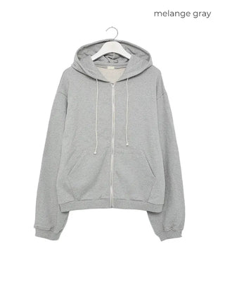 Color Point Zip Hoodie