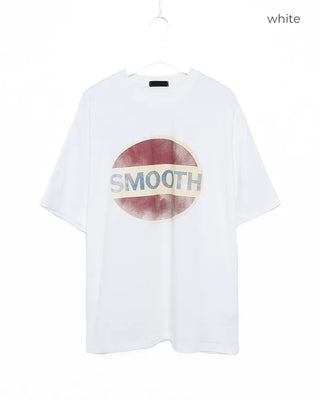 (Unisex) Lettering Front Logo T-Shirt