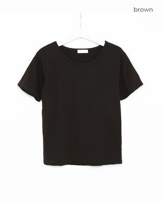 Basic Round Half-Sleeve T-Shirt
