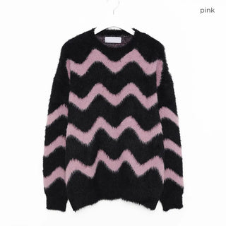 Unisex Wave Wool Knit
