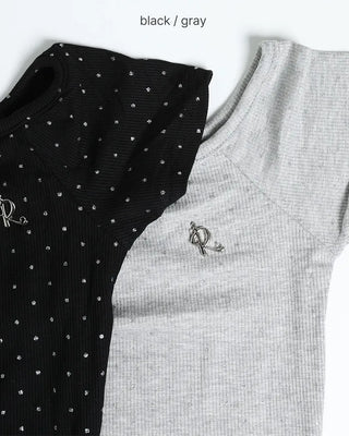 Tie Set Cubic Point T-Shirt