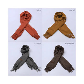 Cashmere wool scarf