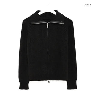 Double zip-up knit