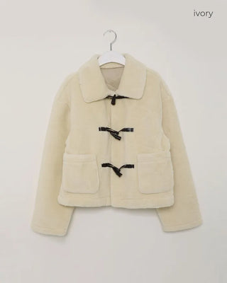 Duffle Cropped Mustang Coat