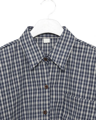 Oversized check shirt