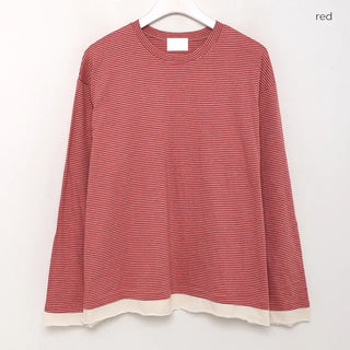 Striped Round Layered T-Shirt
