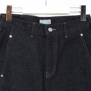 Non-washed denim pants